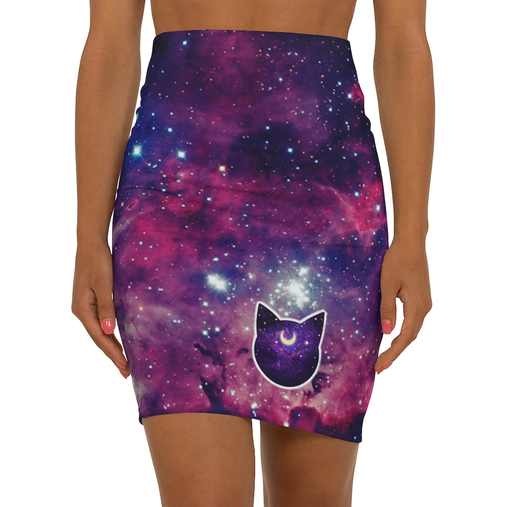 Cosmic Sailor Mini Skirt