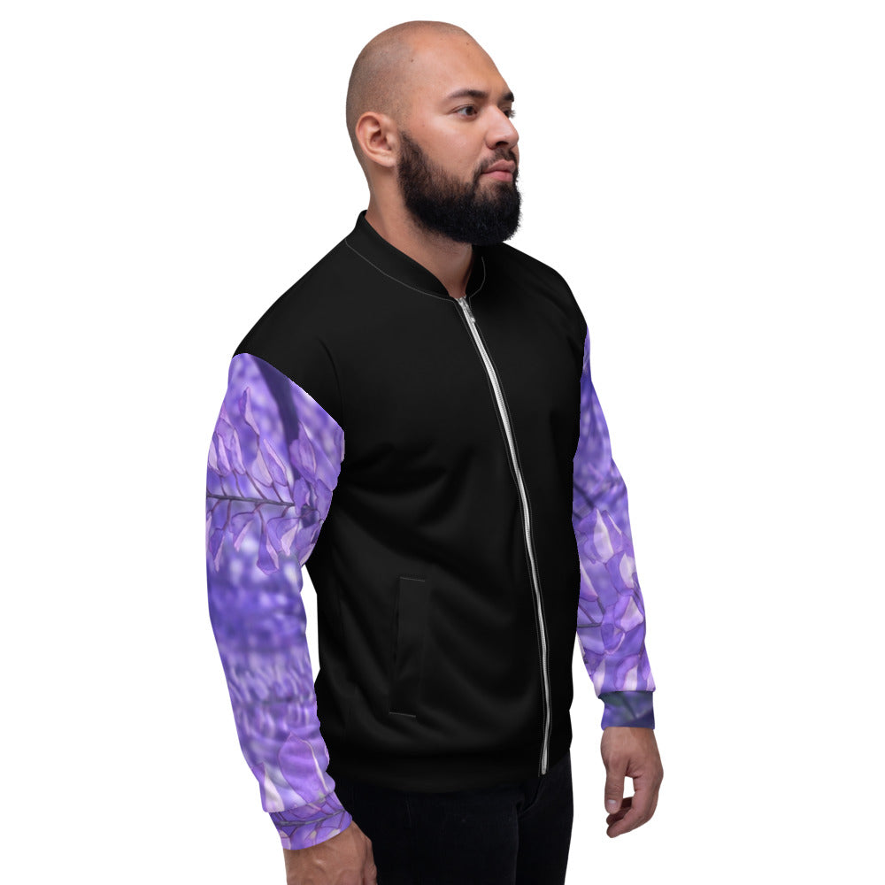 Wisteria Wonders Bomber Jacket