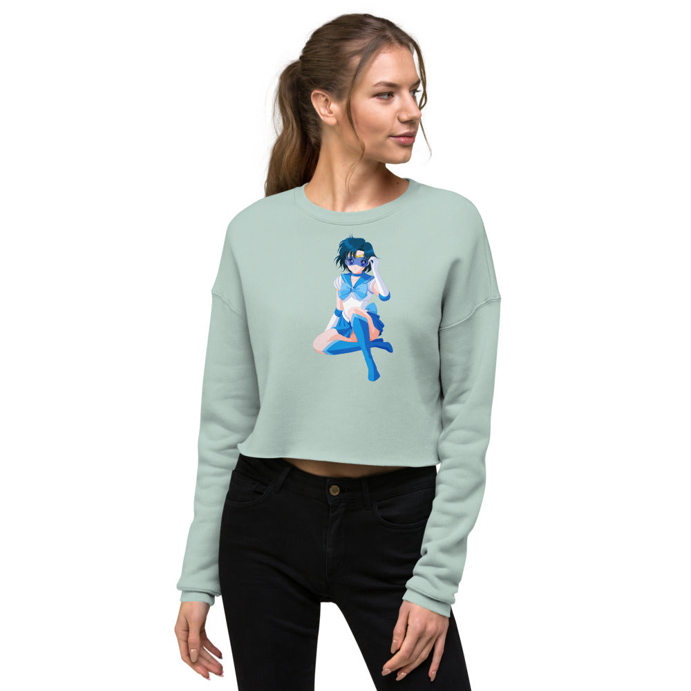 Sailor Mercury Crop Sweatshirt